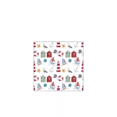 Nautical items papírszalvéta 25x25cm, 20db-os – Ambiente
