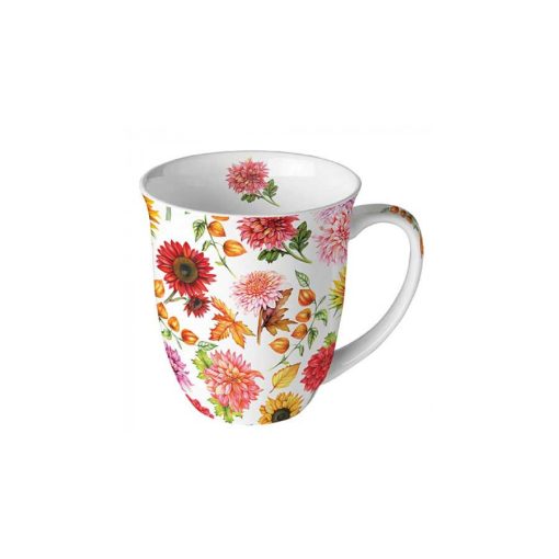 Autumn blooming porcelánbögre 0,4L – Ambiente