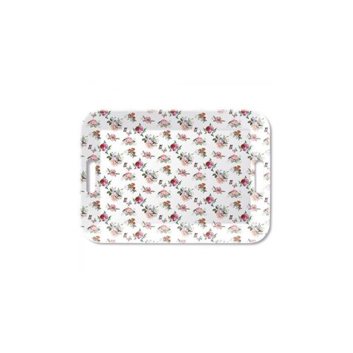 Charlotte white műanyag nagytálca 33x47cm – Ambiente