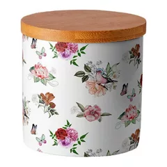   Charlotte white porcelán konyhai tároló 10x10cm – Ambiente