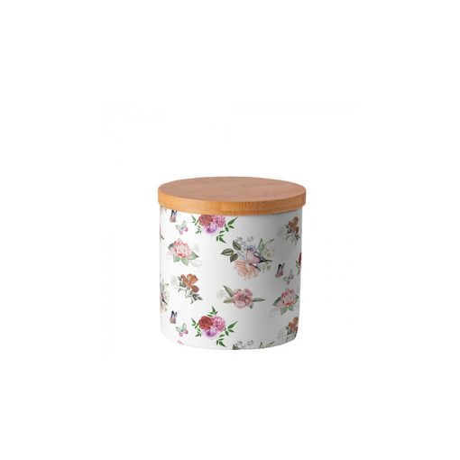Charlotte white porcelán konyhai tároló 10x10cm – Ambiente