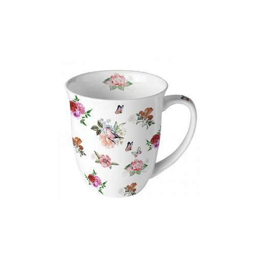 Charlotte white porcelánbögre 0,4l – Ambiente