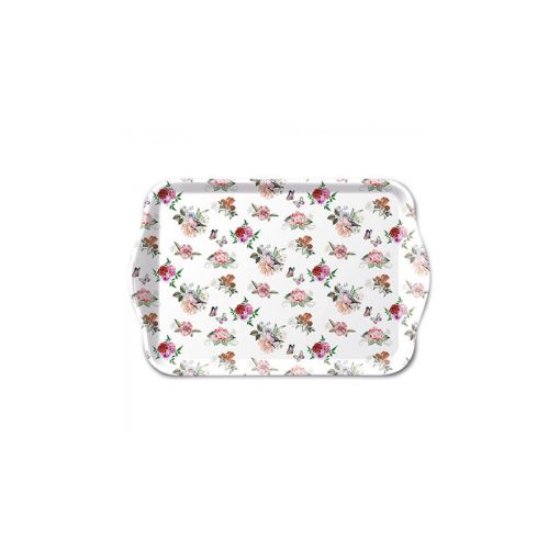 Charlotte white műanyag kistálca 13x21cm – Ambiente