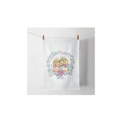   Owl couple in love konyharuha 50x70cm, 100% pamut – Ambiente