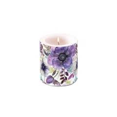 Purple dream átvilágítós gyertya 10x10cm – Ambiente