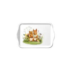 Little squirels műanyag kistálca 13x21cm – Ambiente