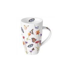 Butterfly garden white porcelánbögre 0,6l – Ambiente