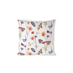   Butterfly garden white párnahuzat 40x40cm, 100% pamut – Ambiente
