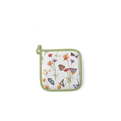 Butterfly garden white edényalátét 20x20cm, 100% pamut – Ambiente