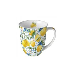 Mediterranean lemons porcelánbögre 0,4l – Ambiente