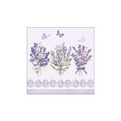   Lovely lavender lilac papírszalvéta 33x33cm, 20db-os – Ambiente