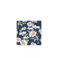   Beautiful daisies blue papírszalvéta 33x33cm, 20db-os – Ambiente