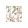 Tropical scene white papírszalvéta 33x33cm, 20db-os – Ambiente