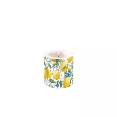   Mediterranean lemons átvilágítós gyertya 8x7,5cm – Ambiente
