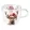 Deer with Santa hat white duplafalú borosilicate üvegcsésze 0,25L – Ambiente