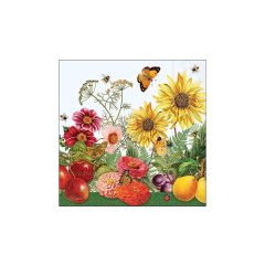 Sunny Garden papírszalvéta 33x33cm, 20db-os – Ambiente