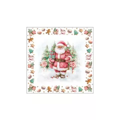 Santa sweets papírszalvéta 33x33cm, 20db-os – Ambiente