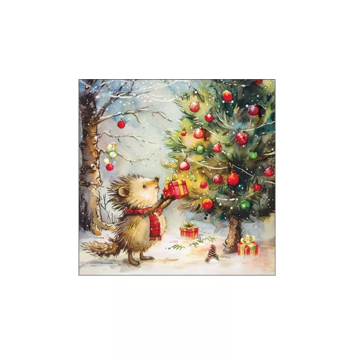 Present for hedgehog papírszalvéta 33x33cm, 20db-os – Ambiente
