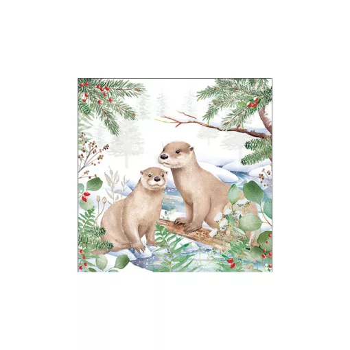 Otter papírszalvéta 33x33cm, 20db-os – Ambiente