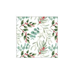   Foliagle scatter white papírszalvéta 33x33cm, 20db-os – Ambiente