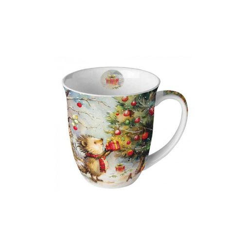 Present for hedgehog porcelánbögre 0,4l – Ambiente