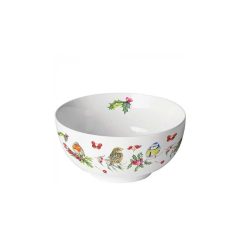 Birds in Winter porcelántál 6,5x14cm – Ambiente