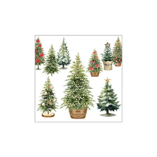 Tree collection papírszalvéta 33x33cm, 20db-os – Ambiente
