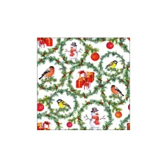   Pine branches rings papírszalvéta 33x33cm, 20db-os – Ambiente
