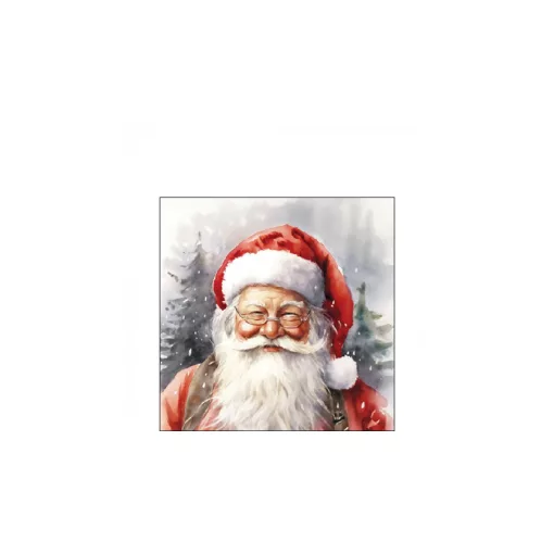 Happy Santa papírszalvéta 25x25cm, 20db-os – Ambiente