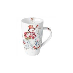 Sporty snowmen porcelánbögre 0,6l – Ambiente