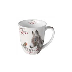 Donkey and robin porcelánbögre 0,4l – Ambiente