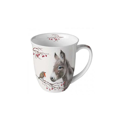 Donkey and robin porcelánbögre 0,4l – Ambiente