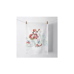 Sporty snowmen konyharuha 50x70cm, 100% pamut – Ambiente