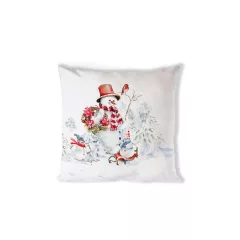 Sporty snowmen párnahuzat 40x40cm, 100% pamut – Ambiente