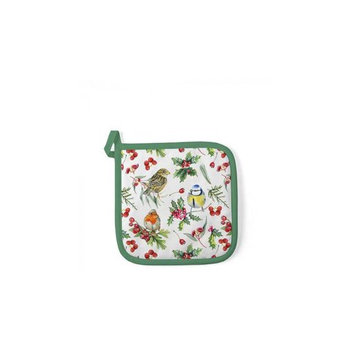 Birds in Winter edényalátét 20x20cm, 100% pamut – Ambiente