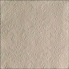   Ambiente Elegance nature lion dombornyomott papírszalvéta 33x33cm, 15db-os