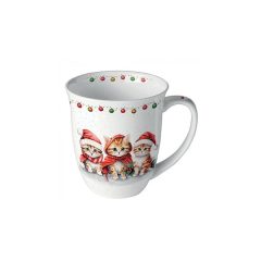 Funny cute kittens porcelánbögre 0,4l – Ambiente