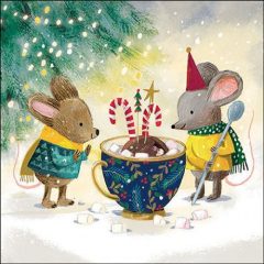   Ambiente Marshmallow festivity papírszalvéta 33x33cm, 20db-os