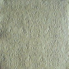   Elegance light green dombornyomott papírszalvéta 33x33cm, 15db-os