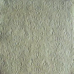   Elegance light green dombornyomott papírszalvéta 40x40cm, 15db-os