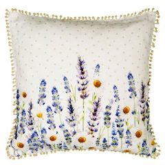 Párnahuzat 40x40cm, 100% pamut, Lavender Field