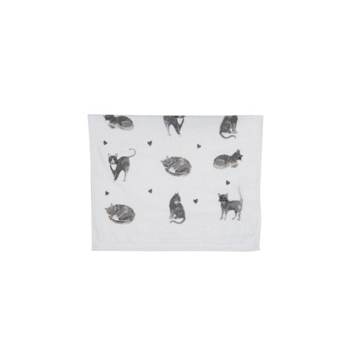Konyhai kéztörlő pamut,40x66cm, Cats and Kittens – Clayre-Eef