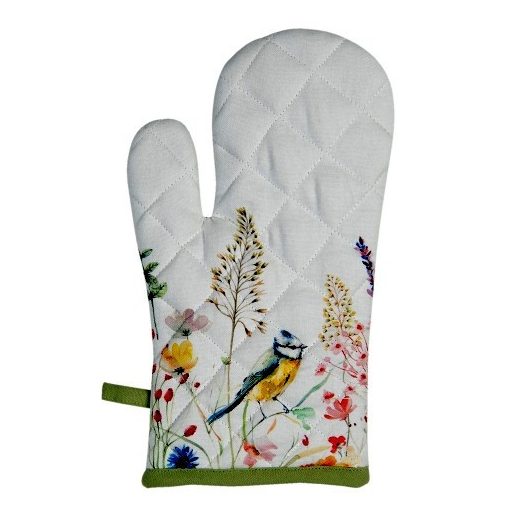 Edényfogó kesztyű 18x30cm, pamut, So Floral