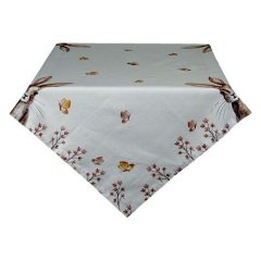 Asztalterítő 130x180cm, 100% pamut, Rustic Easter Bunny