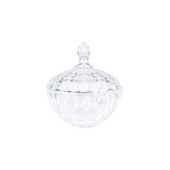 Üveg bonbonier tálka,16x19cm – Clayre-Eef