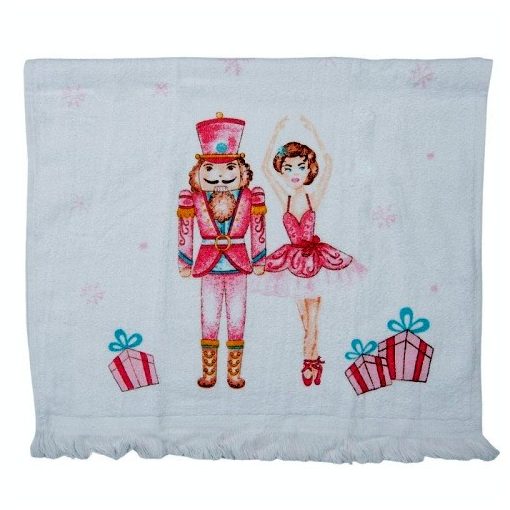 Konyhai kéztörlő 40x66cm, pamut Pastel Nutcracker