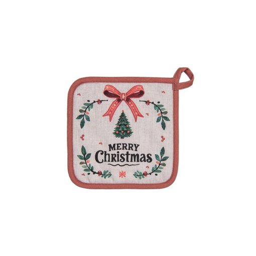 Edényalátét 20x20cm, 100% pamut, Traditional Christmas Harmony – Clayre-Eef