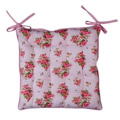 Székpárna 40x40cm, 100% pamut, Sweet Roses
