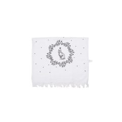   Konyhai kéztörlő 40x66cm, pamut, Lovely Grey Cat – Clayre-Eef