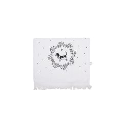   Konyhai kéztörlő 40x66cm, pamut, Lovely Grey Dog – Clayre-Eef